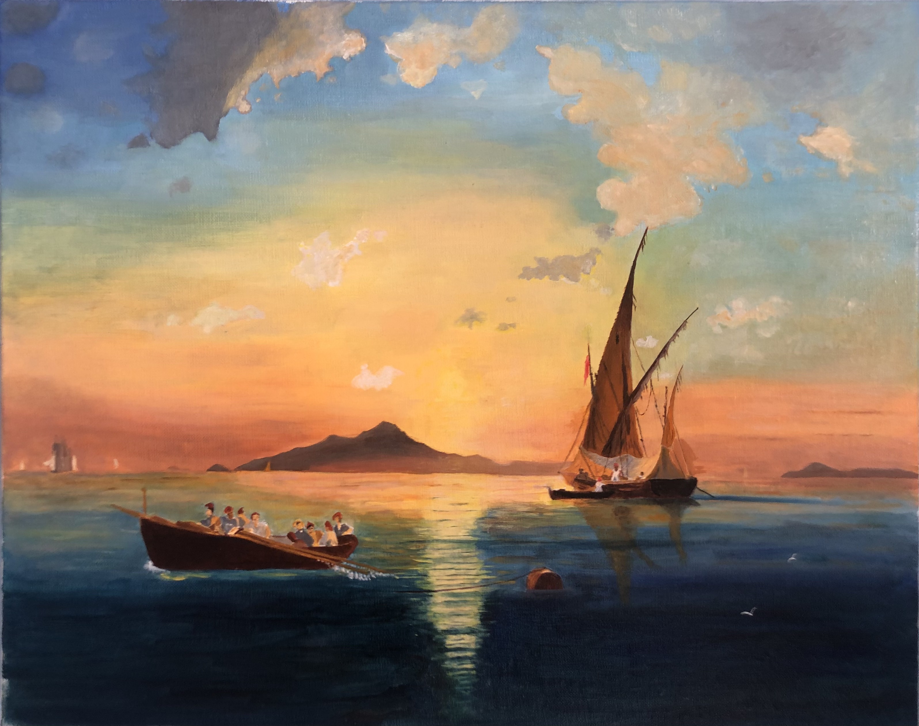 La baie de Naples