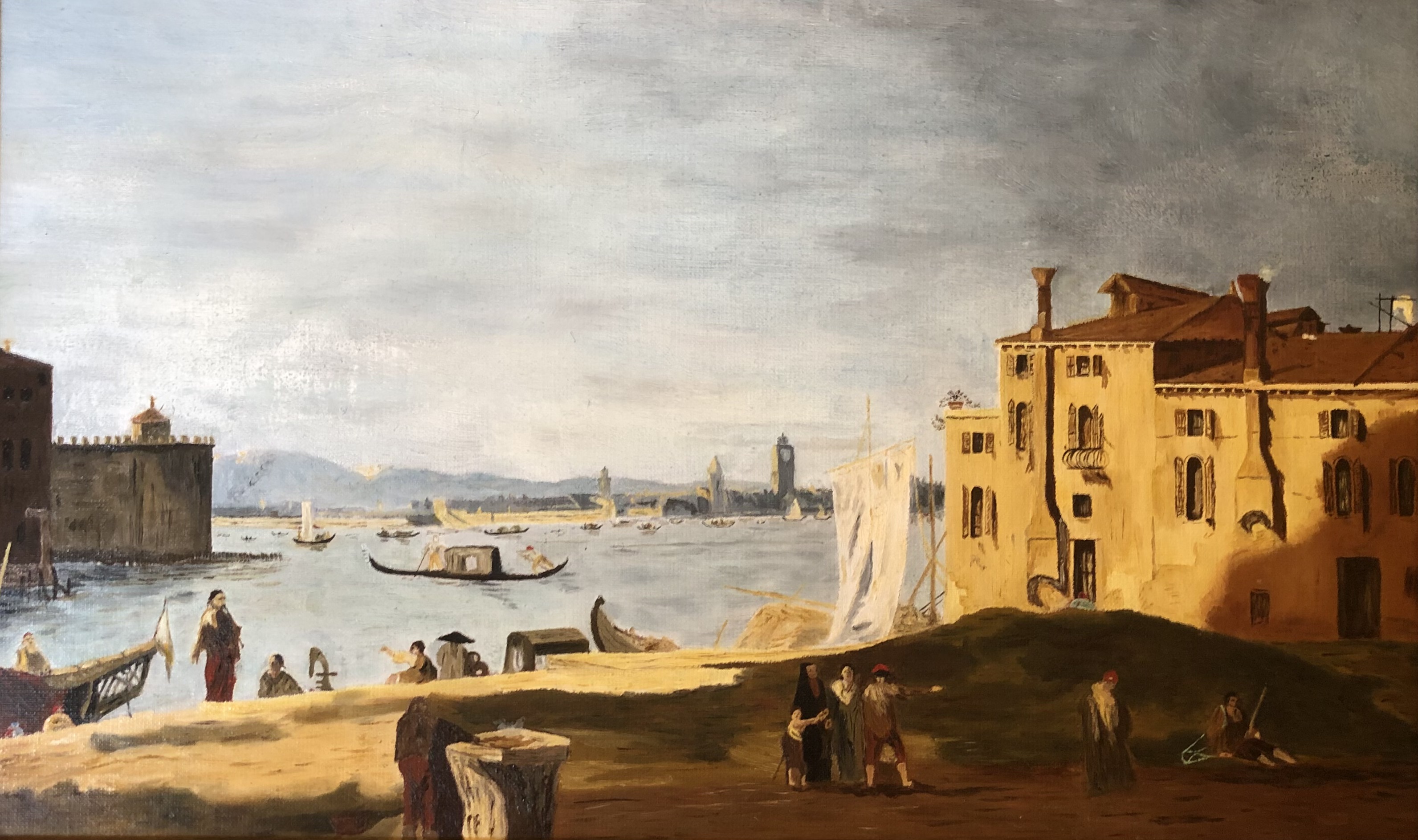 Vue de San Pietro sur l’île de Murano