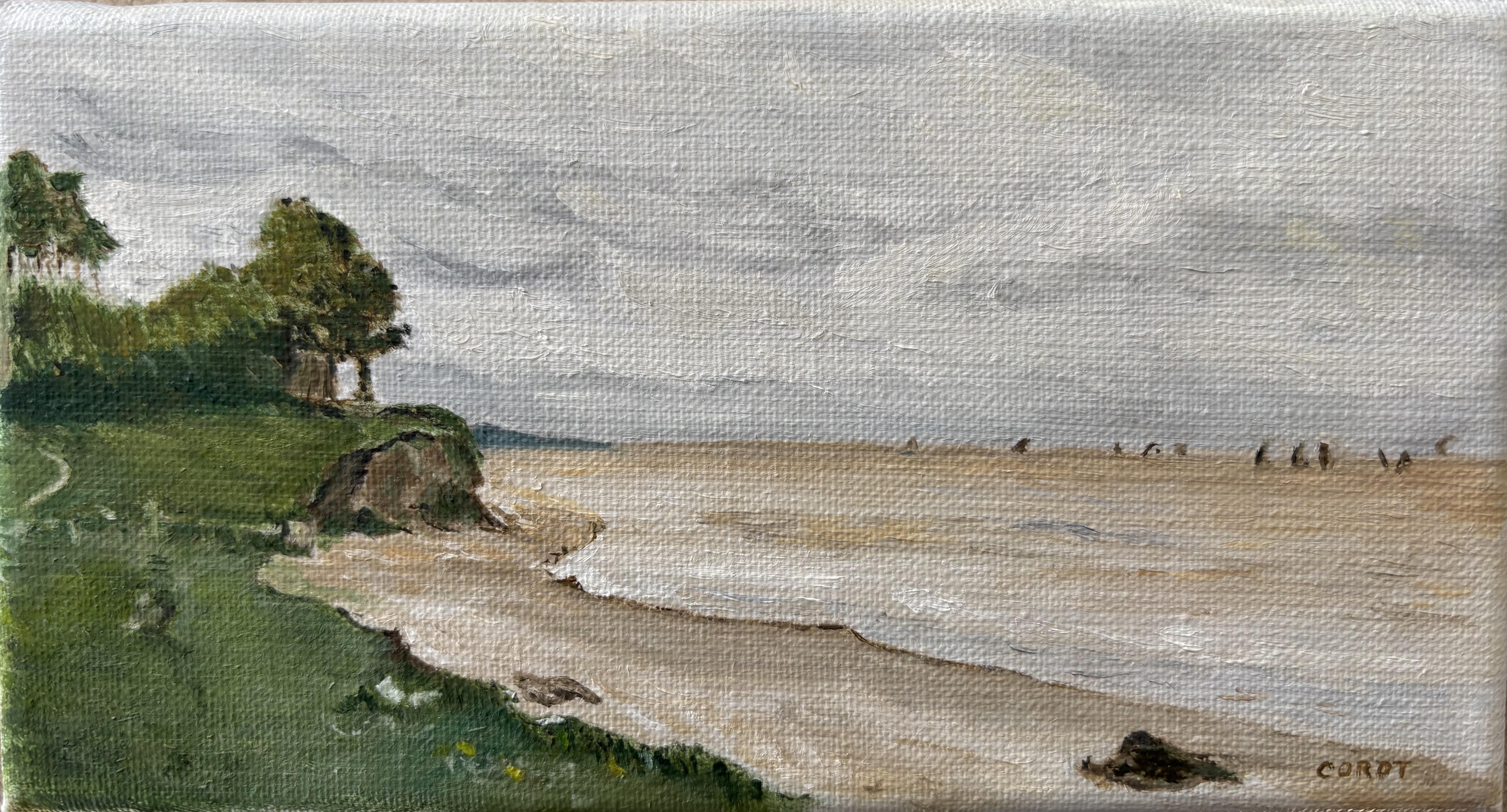 Plage près d'Etretat