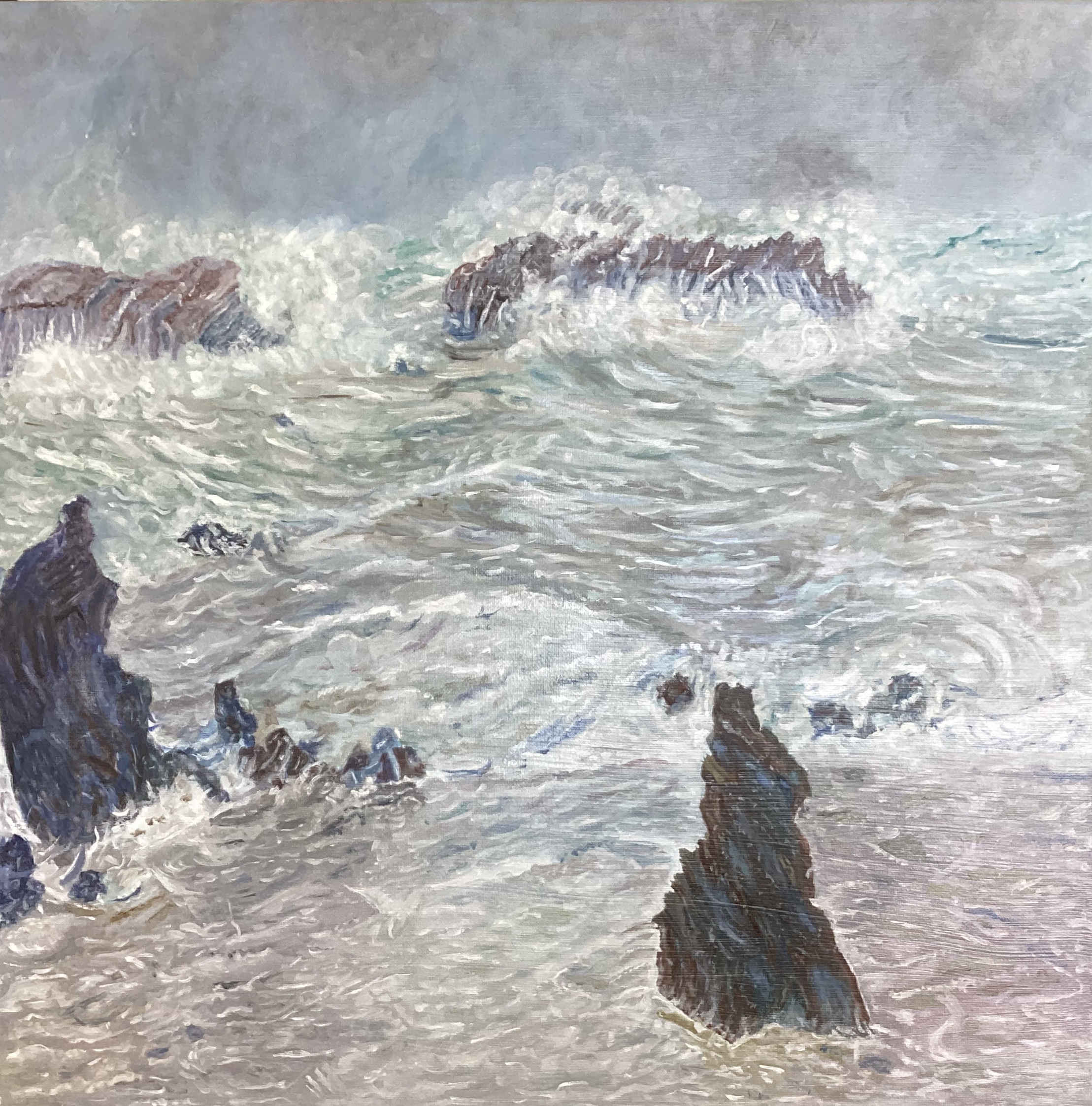 Tempête, côte de Belle-Ile